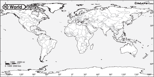 World Map Longitude And Latitude. Latitude and Longitude Map